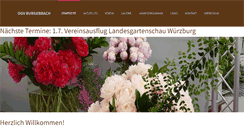 Desktop Screenshot of ogv-burgebrach.de